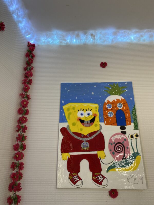 SpongeBob and Gary Art Painting - Image 4